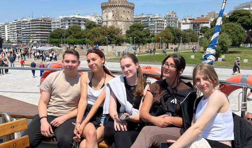 Studenti na SWAN projektu u Solunu (Thessaloniki),Grčka